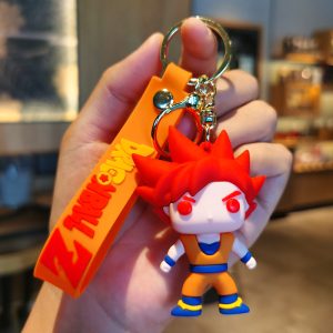 Dragon Ball Z Schlüsselanhänger Z Goku SSG Keychain