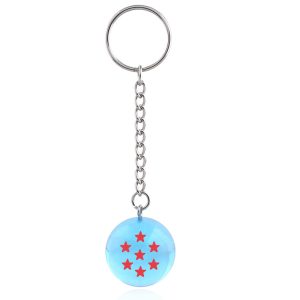 Dragon Ball Schlüsselanhäng Blau 7 Sterne Keychain