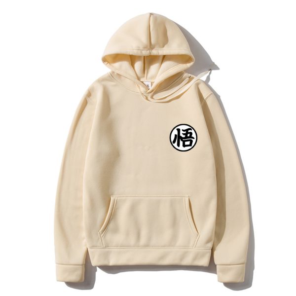 Dragon Ball Hoodie Goku Hellbeige Kapuzenpullover