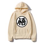 Dragon Ball Kapuzenpullover Goku Hellbeige Hoodie