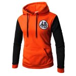 Dragon Ball Z Kapuzenpullover Goku SSJ Schwarz Hoodie