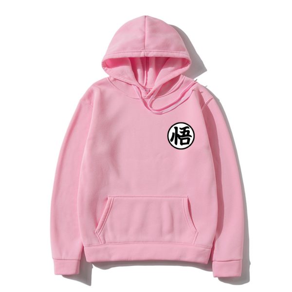 Dragon Ball Hoodie Goku Rosa Kapuzenpullover