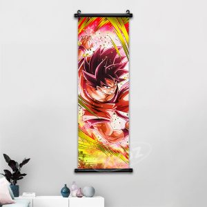 Dragon Ball Wandbilder Rot Goku Leinwandbilder