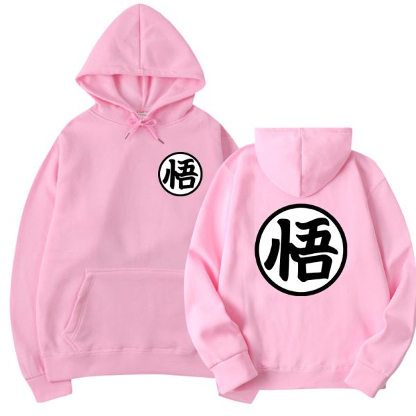 Dragon Ball Hoodie Goku Rosa Kapuzenpullover