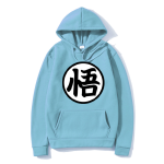 Dragon Ball Kapuzenpullover Goku Himmelblau Hoodie