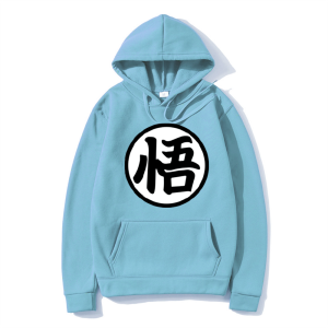 Dragon Ball Kapuzenpullover Goku Himmelblau Hoodie