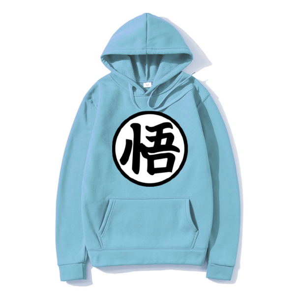 Dragon Ball Kapuzenpullover Goku Himmelblau Hoodie