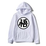 Dragon Ball Kapuzenpullover Goku Weiß Hoodie