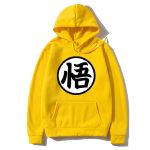 Dragon Ball Kapuzenpullover Goku Gelb Hoodie